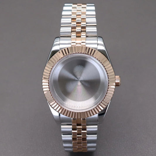 36/40mm Luxury Watch Cases Strap For NH34 NH35 NH36 NH38 Miyota 8215 Datejust