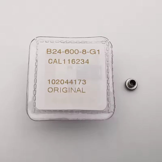 High-quality stainless steel watch crown for 41mm Datejust 126300, aftermarket parts.