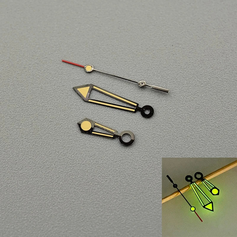 Luminous Watch Hands For NH35 NH36 7S26 7S26 4R35 4R36 Mechanical Movement