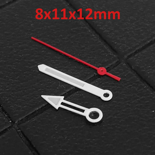 White Red Color Green Luminous Watch Hands for NH35/NH36/4R/7S Movement