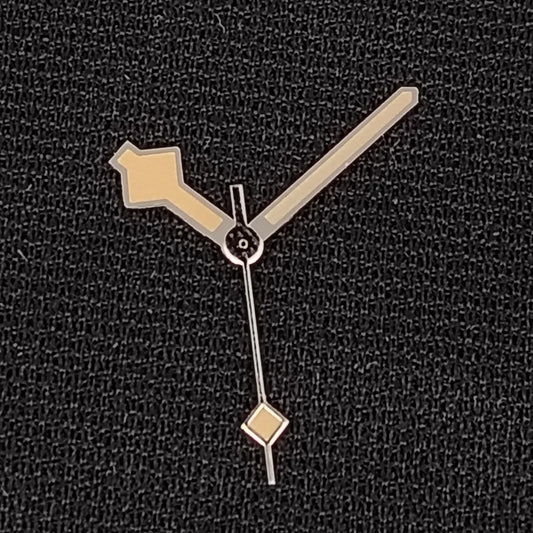 Modified Retro Hands with Green Luminous Watch Hands for NH35/NH36/4R36