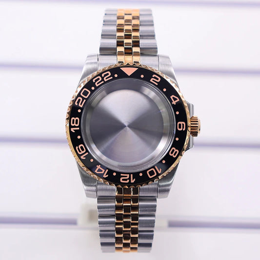 40mm Watch Case For NH35 NH34 NH36 NH70/Miyota8215/Eta2824 PT5000 Slide Buckle