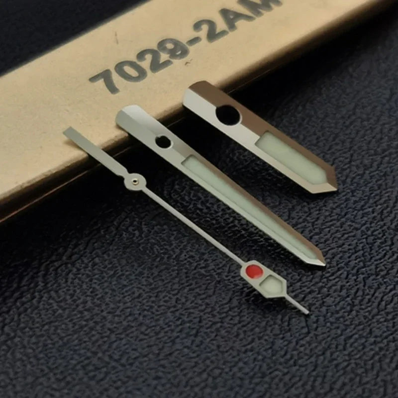Super C3 Silver Trim Luminous Watch Hands for NH35/NH36/4R35/4R36/7S26/6R15