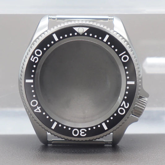 38mm Watch Case Mod Sapphire For Skx013 NH35/36 4R36 Multicolor Ceramic Bezel
