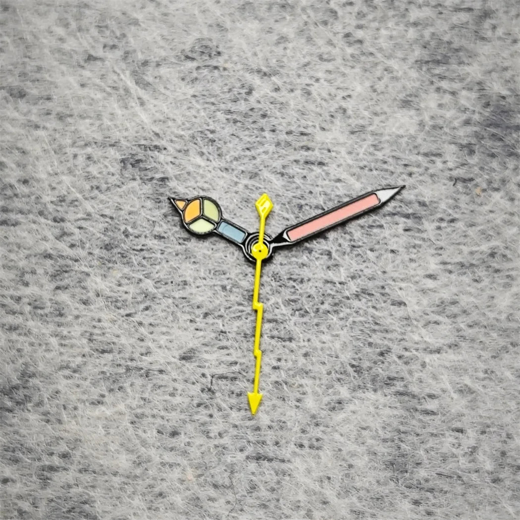 Coloured Watch Hands with Luminous for NH35/NH36/4R/7S Movement