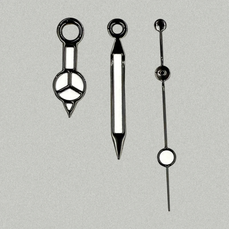Modified Green Luminous Cusp Watch Hands Pointers for NH35/NH36/4R/7S Movement