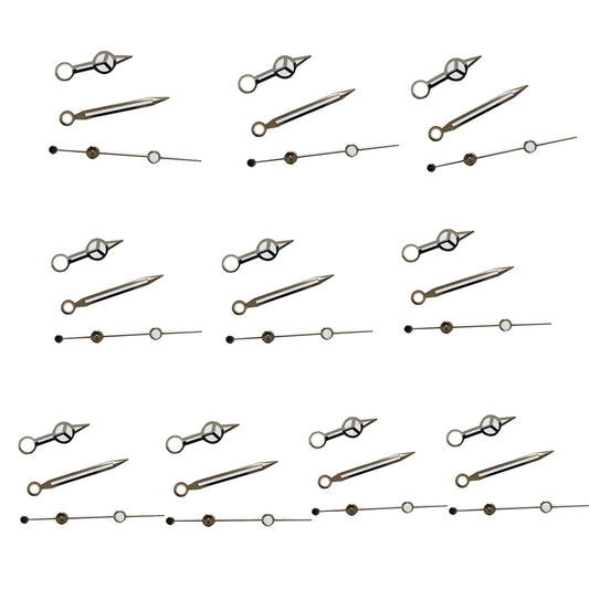 10 Sets Green Luminous Modified Watch Hands 3 Hands for NH35 NH36 Movement