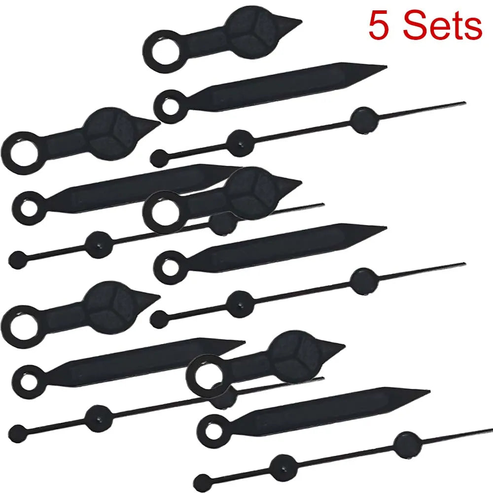 Black Watch Hands for NH35 NH36 4R 7S Movement 3Pins Weak Green Lunminouss