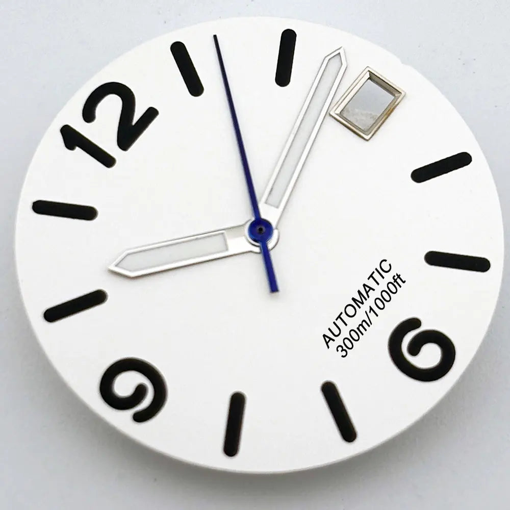 Multicolor Font 28.5mm Watch Dial C3 Green Luminous for NH35 NH36 Movement