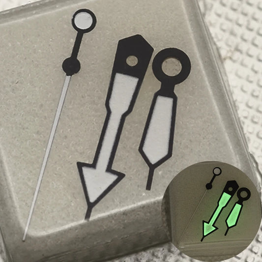 Green Luminous Fits SPRD SKX007 SKX009 Case For NH35 NH36 4R35 7S26 Watch Hand