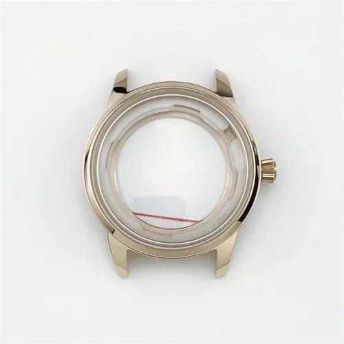 39.5mm Arch Glass Watch Case Stainless Steel Case for NH35 NH36 4R35A 4R36A