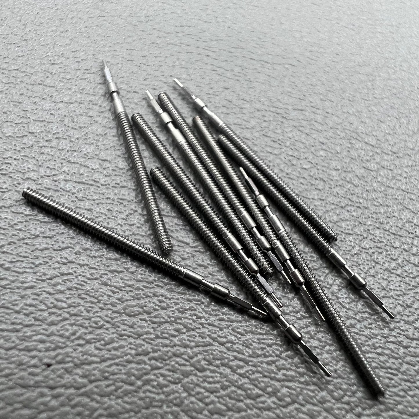 1. Generic watch winding stems set for Miyota 6M12 movement, compatible accessories.