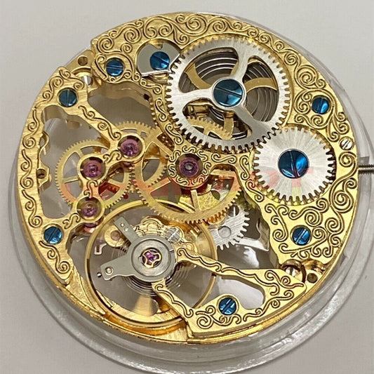 China Made ST3600 6497 carved hollow manual mechanical watch movement for hand winding accessories.