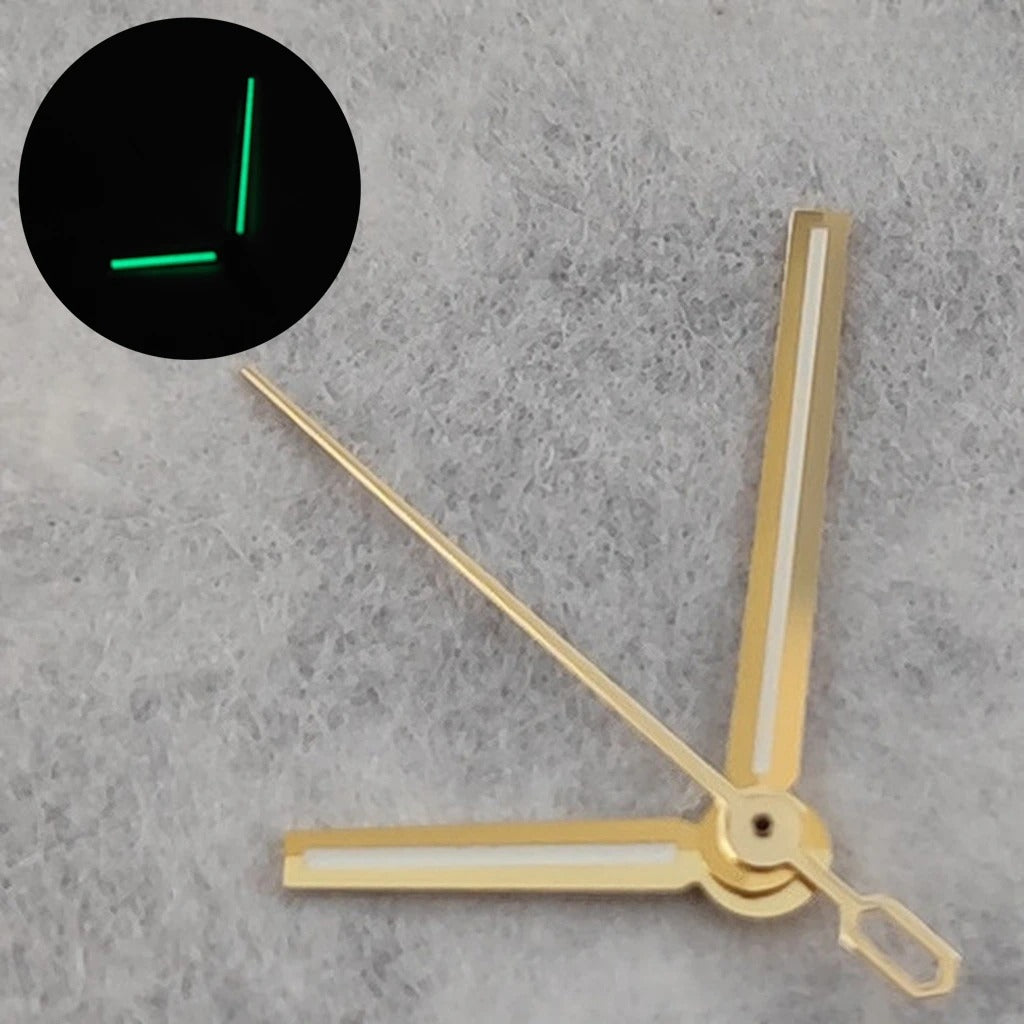 NH35 Watch Hands Pointers Green Luminous Fit NH35 NH36 NH38 NH39 NH70 NH72