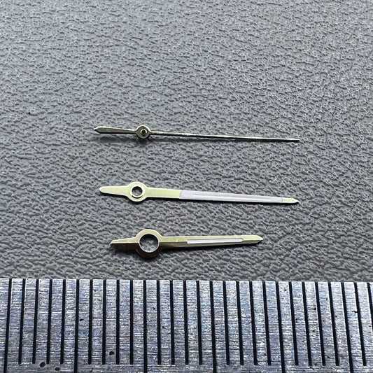 Golden Green Luminous Watch Hands Generic For ETA 2892 2836 2824