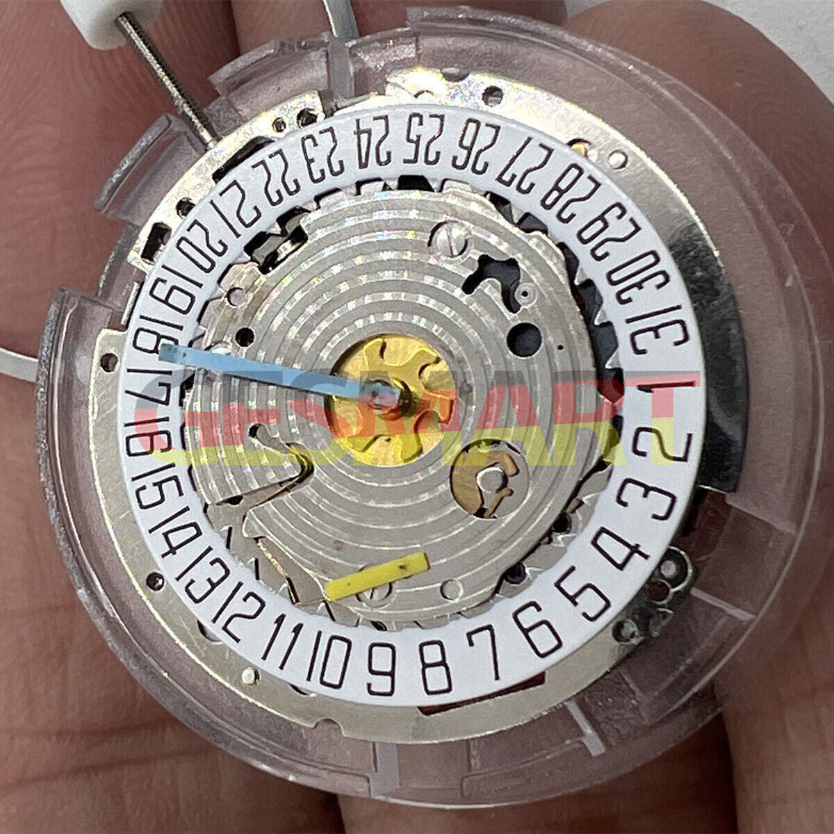 Watchmakers ISA 8171 Silver Quartz Movement Date at 6 Multi function GE SMART LTD