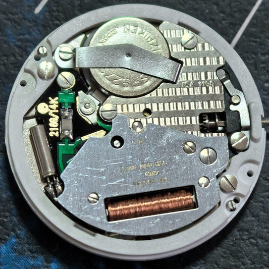 Swiss Made ISA 1198 quartz movement watch repair part for day-date function by Swiss brand.