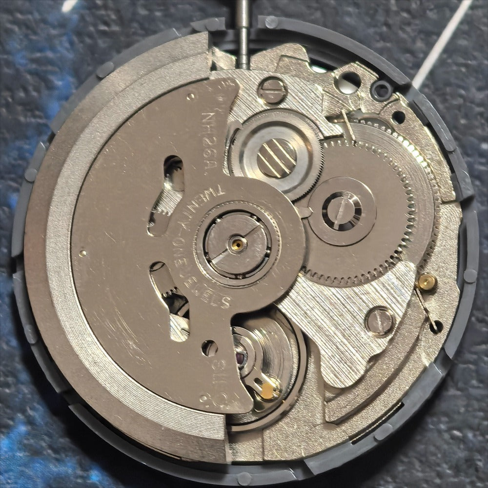 Japan Made Nh26 Mechanical Movement Double Calendar Watch Part