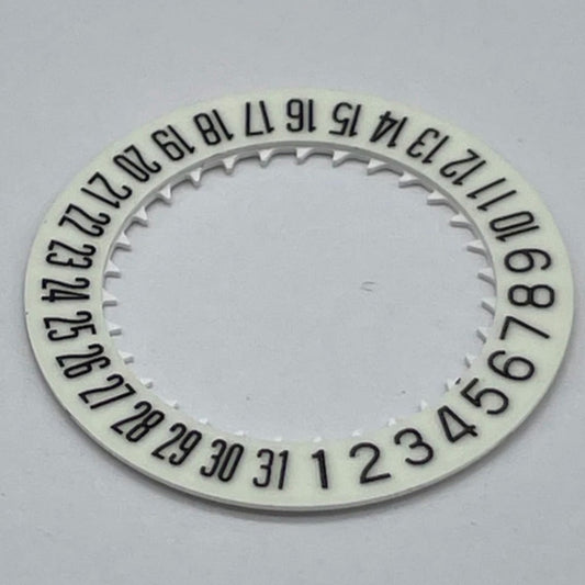 C3 Blue Luminous Date Disk Wheel Fit for NH35 NH36A NH34 Date At 6
