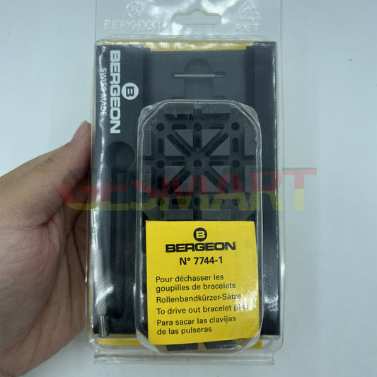Bergeon 7744 watch bracelet pin remover tool for precise link adjustments and repairs