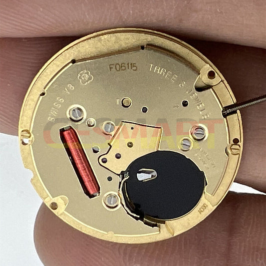 ETA F06.115 quartz watch movement replacement for precise timekeeping and durability.