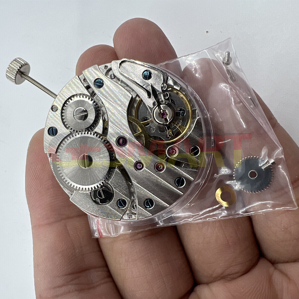 Mouvement mécanique Seagull ST3620 pour ETA 6497/6498 seconde à 9h