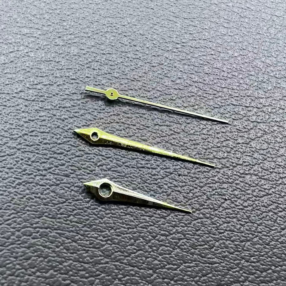 2 Sets Golden Arrow Shape Watch Hands Set for Miyota 2035 2115 2105 2305