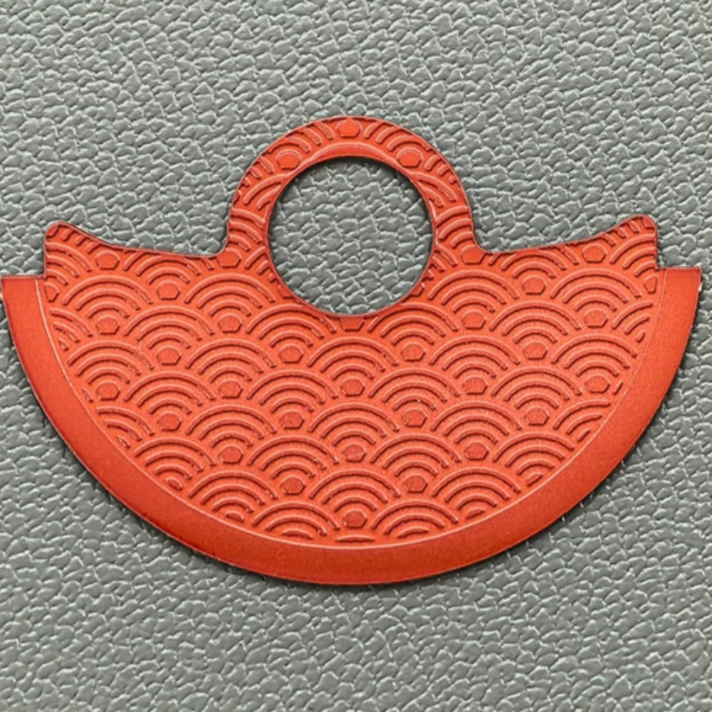 Red Wave Rotor Oscillating Weight Overlay Fit for NH35 NH36 7S26 4R35