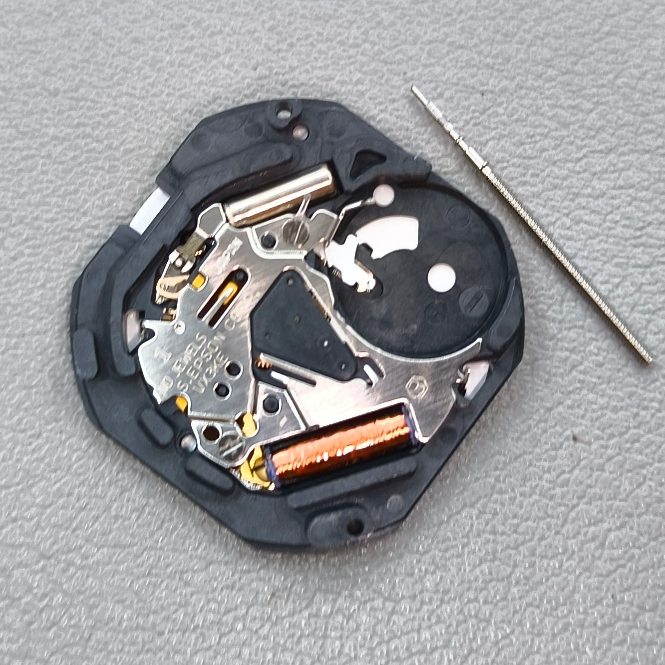 Japan Hattori Epson TMI VX3K VX3KE Watch Quartz Movement Date@3