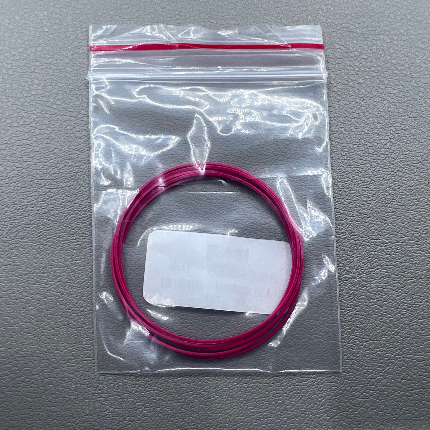 Set of 5 Teflon watch gasket O-rings 36.5mm compatible with Tissot T063 T035 models for secure sealing.