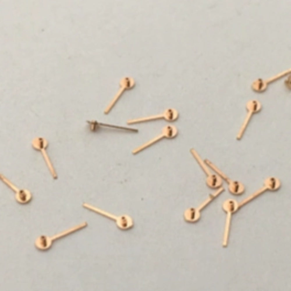 3 Stück 3,5 mm roségoldene kleine Sekundenzeiger für Miyota JS15 Quarz