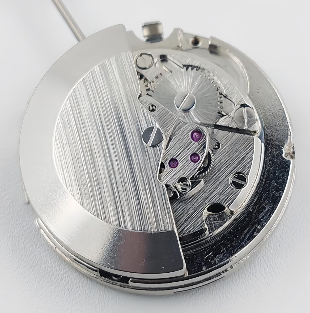 Tianjin ST16 Seagull automatic watch movement with 6 hands, precision mechanical design.