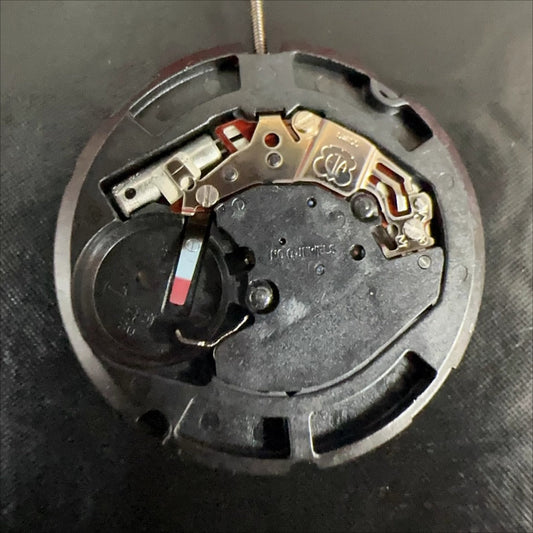 Swiss Made ETA 804.111 quartz movement watch part with 3 hands, precision accessory for repairs.