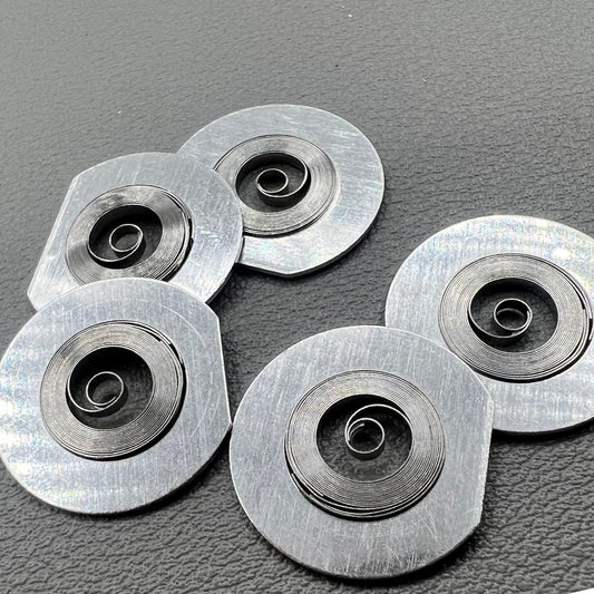 Set of 5 complete mainsprings for China Made / ETA2824, 2836, 2834 watch movements