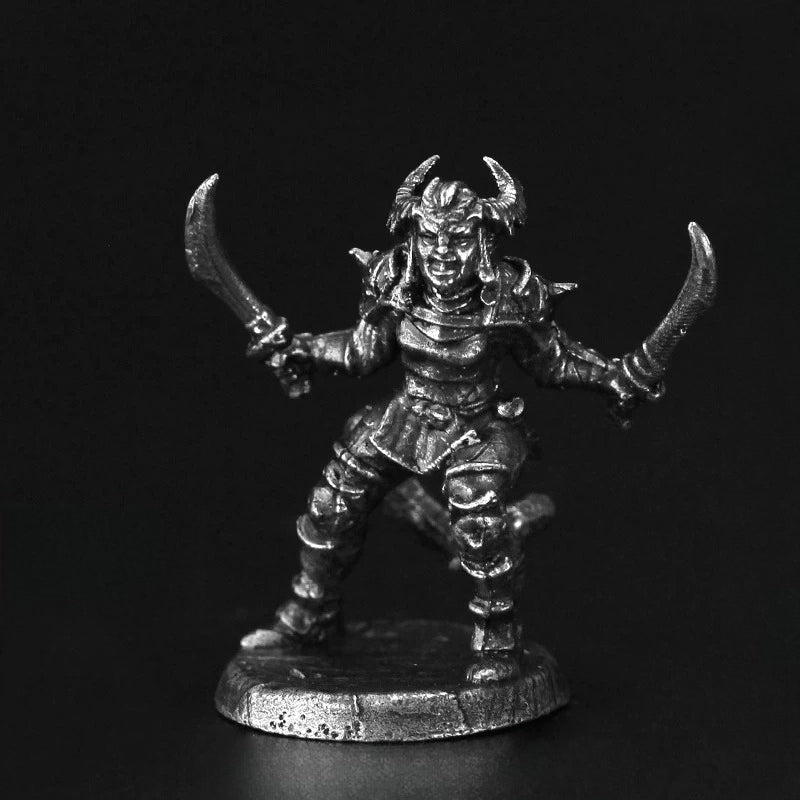 Forest Horror Copper Miniature Figurine White Bronze Fantasy Wargame 293-5