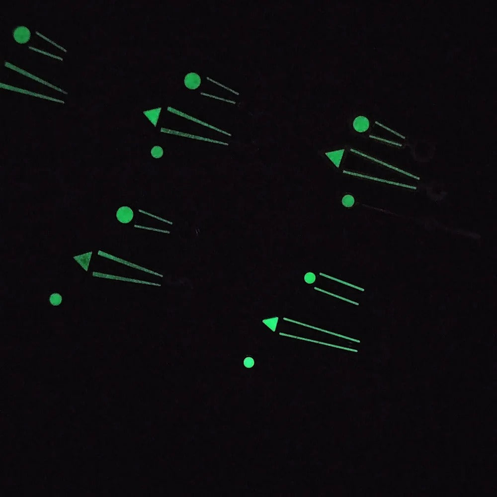 Luminous watch hands for NH35, NH36, ETA 2836, 2824 & Miyota 8205, 8215 movements