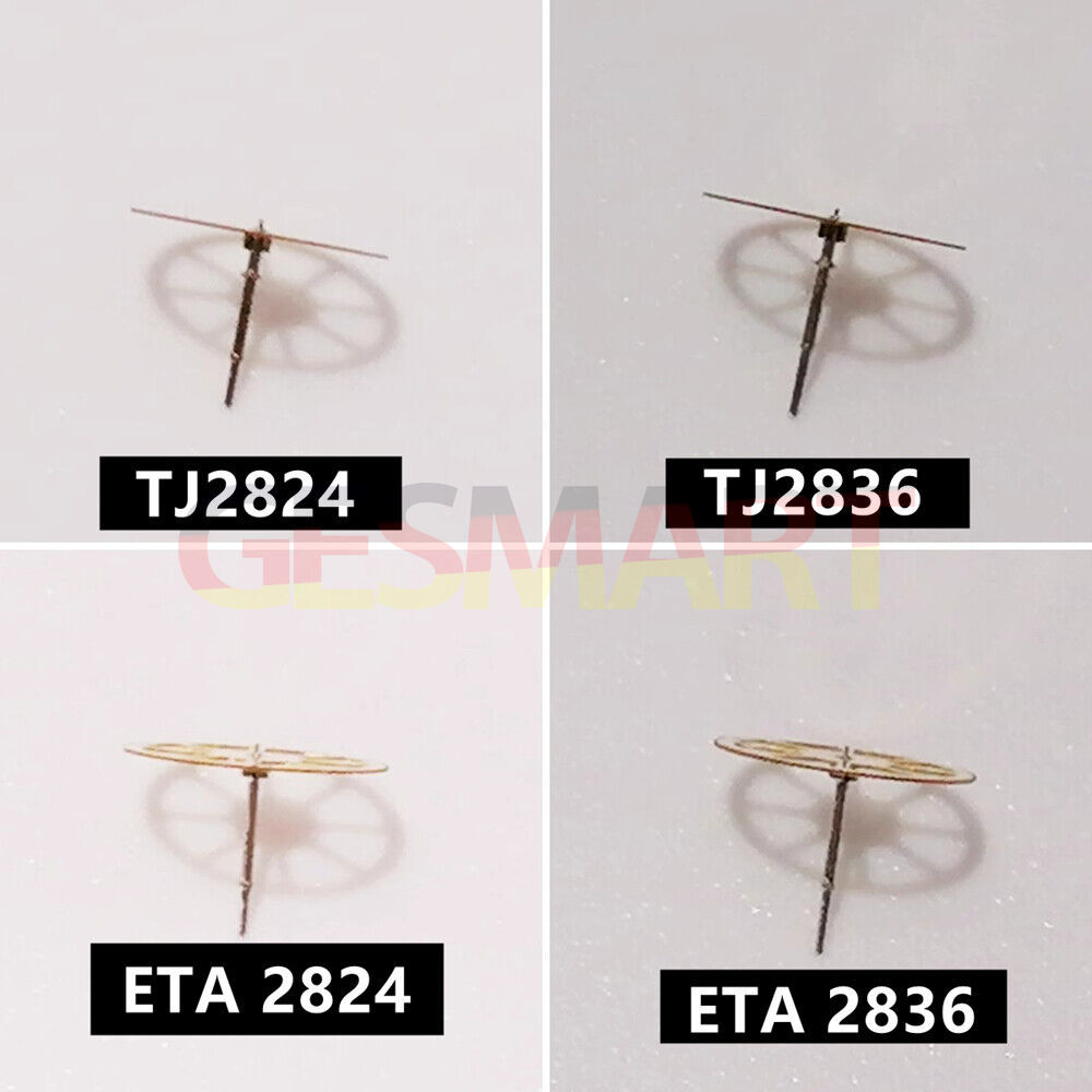 Seconde roue pour mouvement ETA2824/2836, pièces de réparation de montres fabriquées en Chine