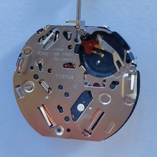 Seiko 7T042A watch stem and battery replacement for Japan-made quartz models