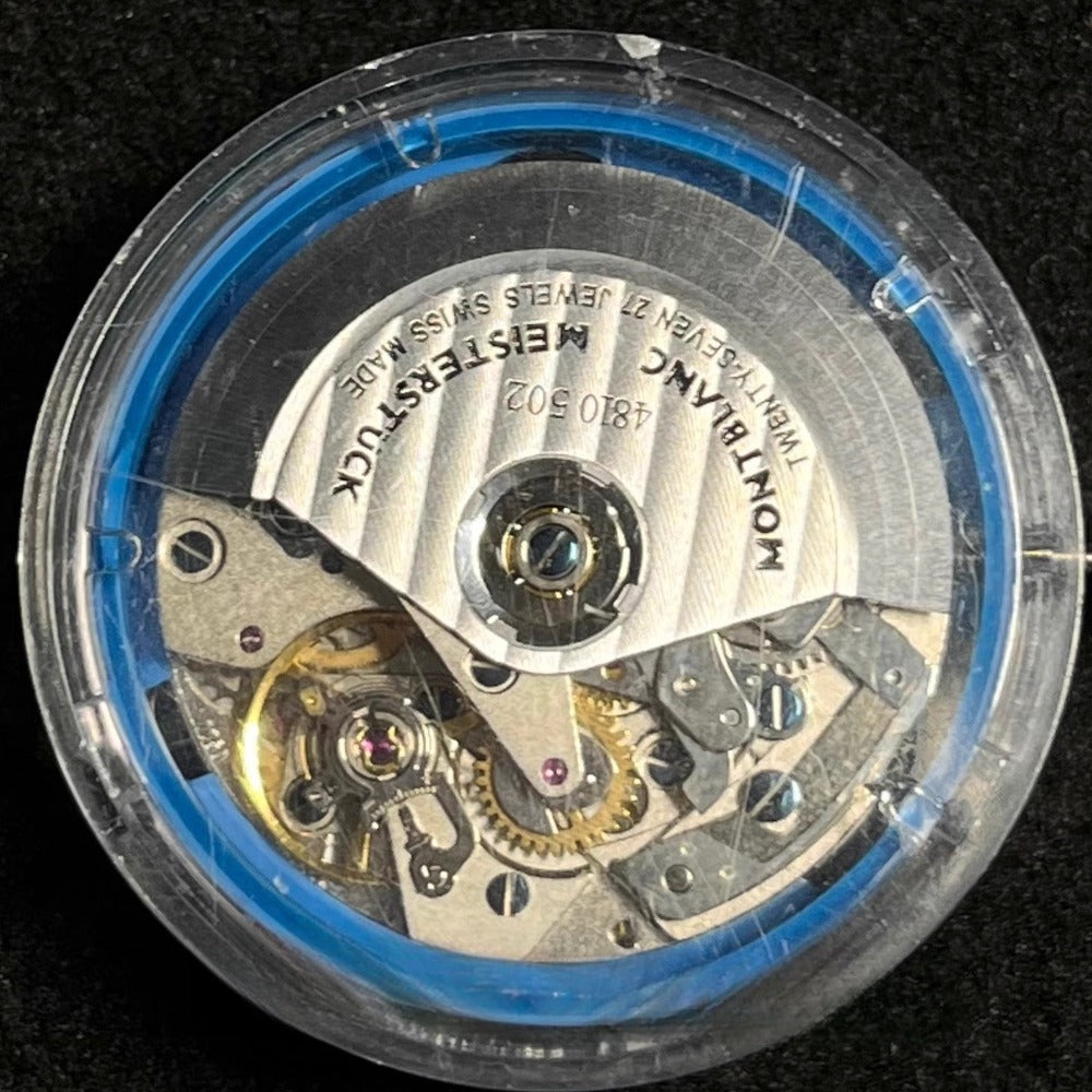 Swiss Made silver ETA7750 automatic mechanical watch part for precise timepiece repairs.