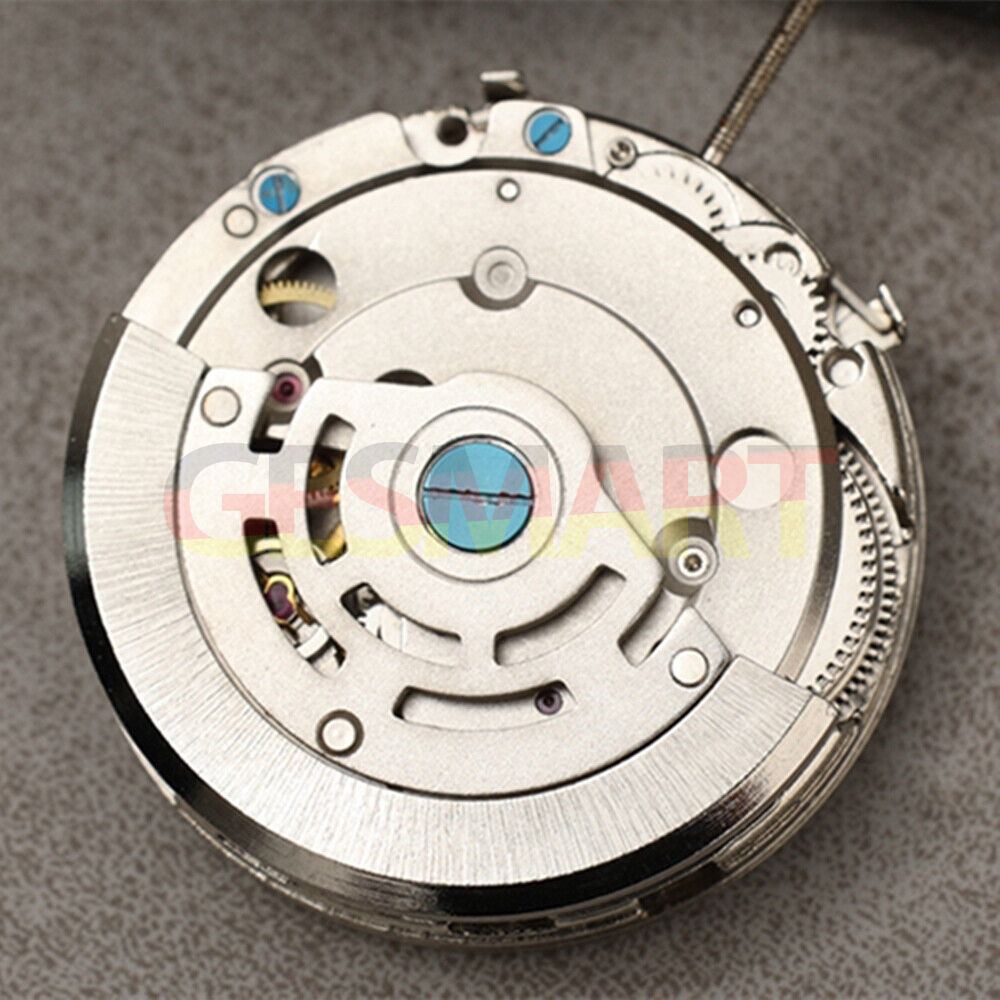 Dandong Silber Datum Woche Stern Mondphase Automatisches mechanisches Uhrwerk DL8218