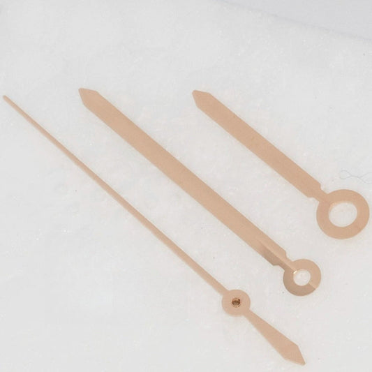 Rose Gold Watch Hands 11x16.5x17.6mm for ETA C07.111 Movement, No Lume by T099