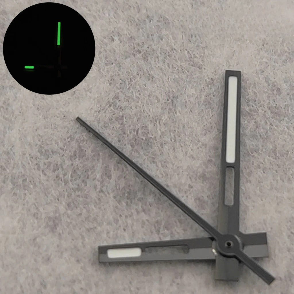 C3 Green Luminous Multicolor Watch Hands For NH35 NH36 NH38 7S26 4R35 4R36