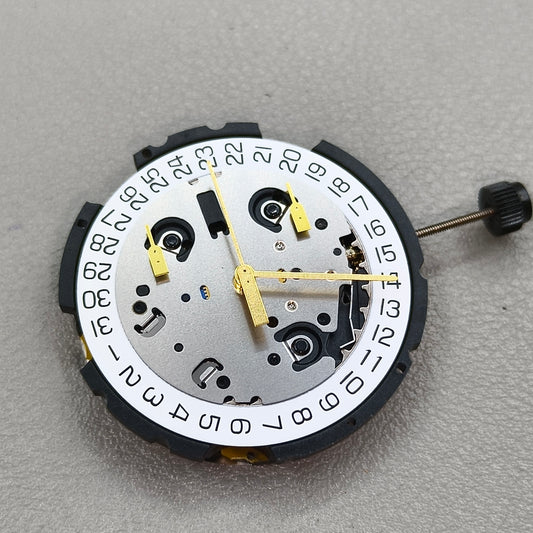 Swiss ETA G10.211 Watch Quartz Movement 3 Hands Date@4