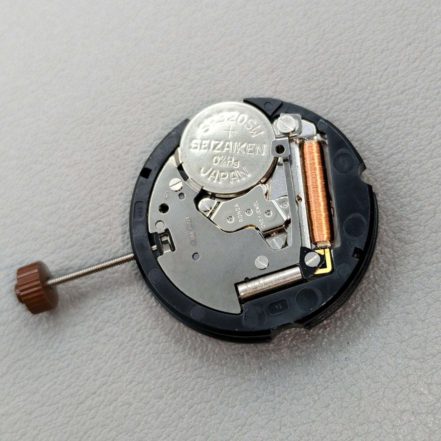 Swiss Ronda 507 Quartz Watch Movement English & Chinese Character