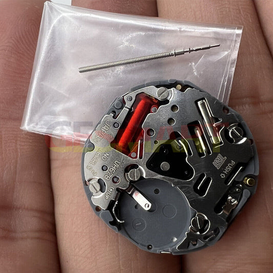 Hattori Epson VH67 Quartz Movement for watches, precision Japan-made component, reliable timekeeping.