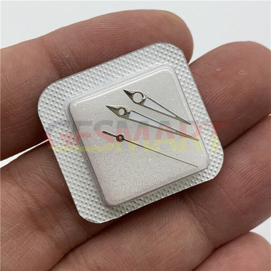 14mm green luminous watch hands set for Orient 46941/46943 movement, perfect for men?s watch repairs.