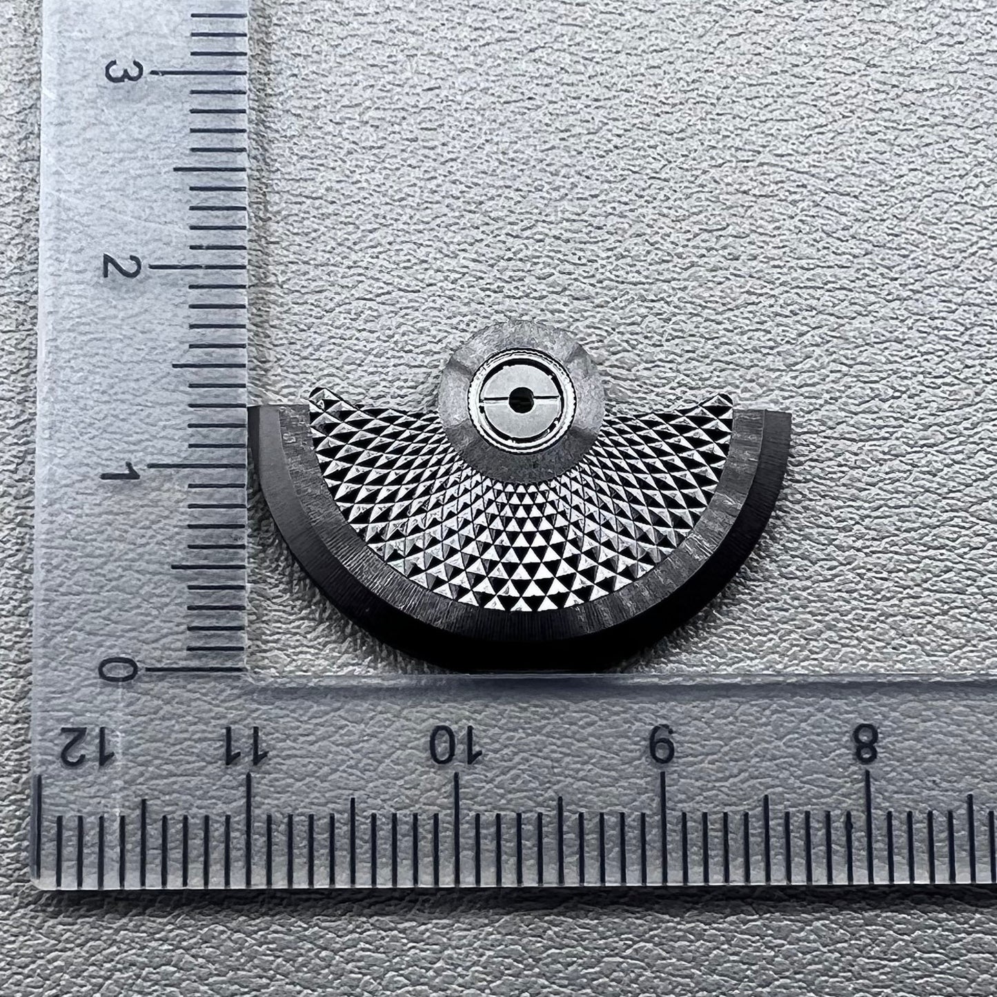 Black Rotor Oscillating Weight for NH34 NH35 NH36 NH38 watch movements, durable and precise.