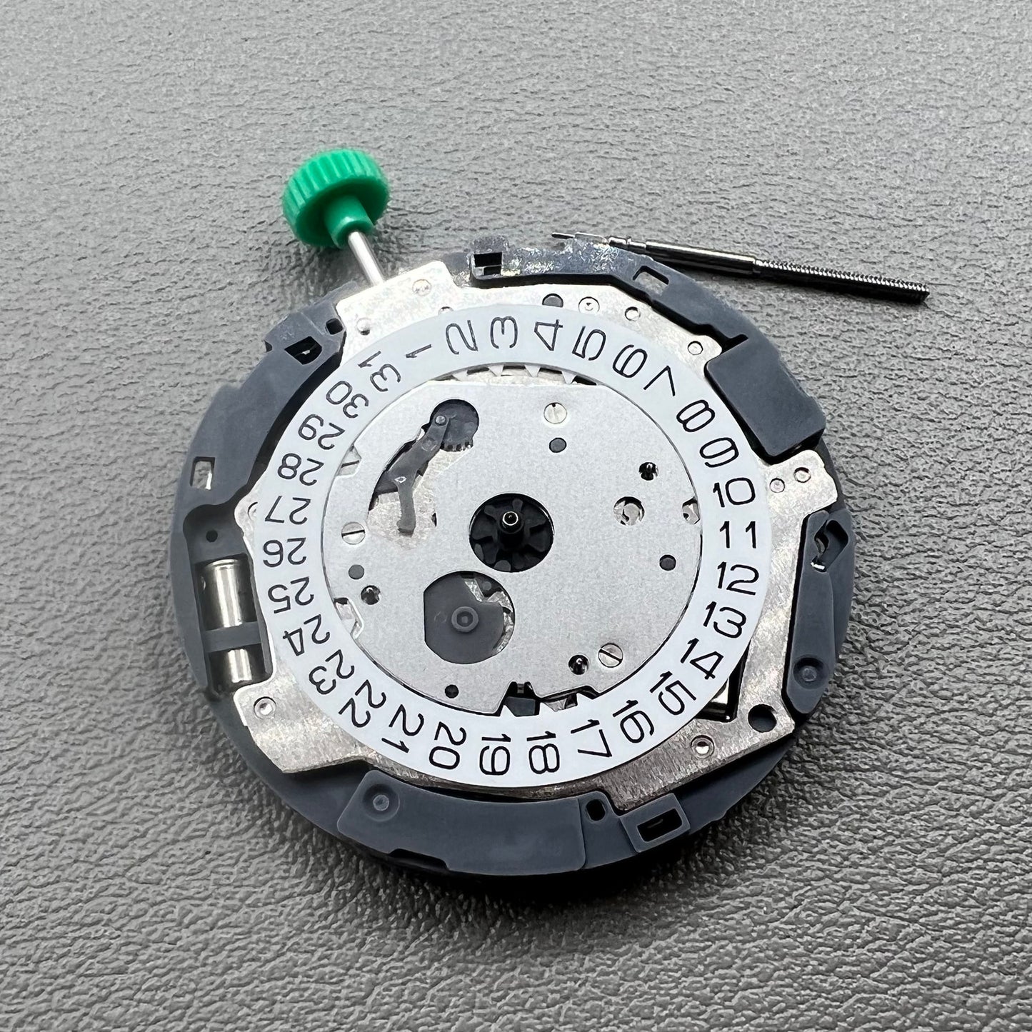 Miyota OS62 quartz watch movement with small second hand at 6, 9, and 12 o?clock positions by Miyota