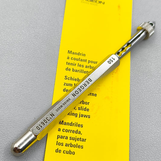 Swiss Bergeon 30610 DI 1.50 Barrel Arbor Holder Size 1.50mm