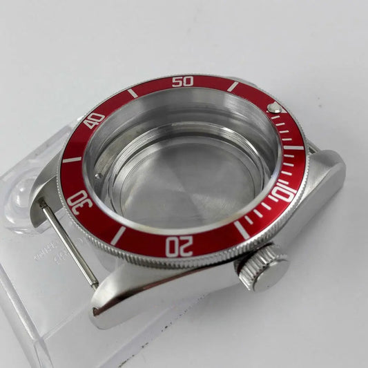 41mm Sapphire Cystal Watch Case+Dial+Hand Fit ETA 2824 2836 Miyota 8215 821A